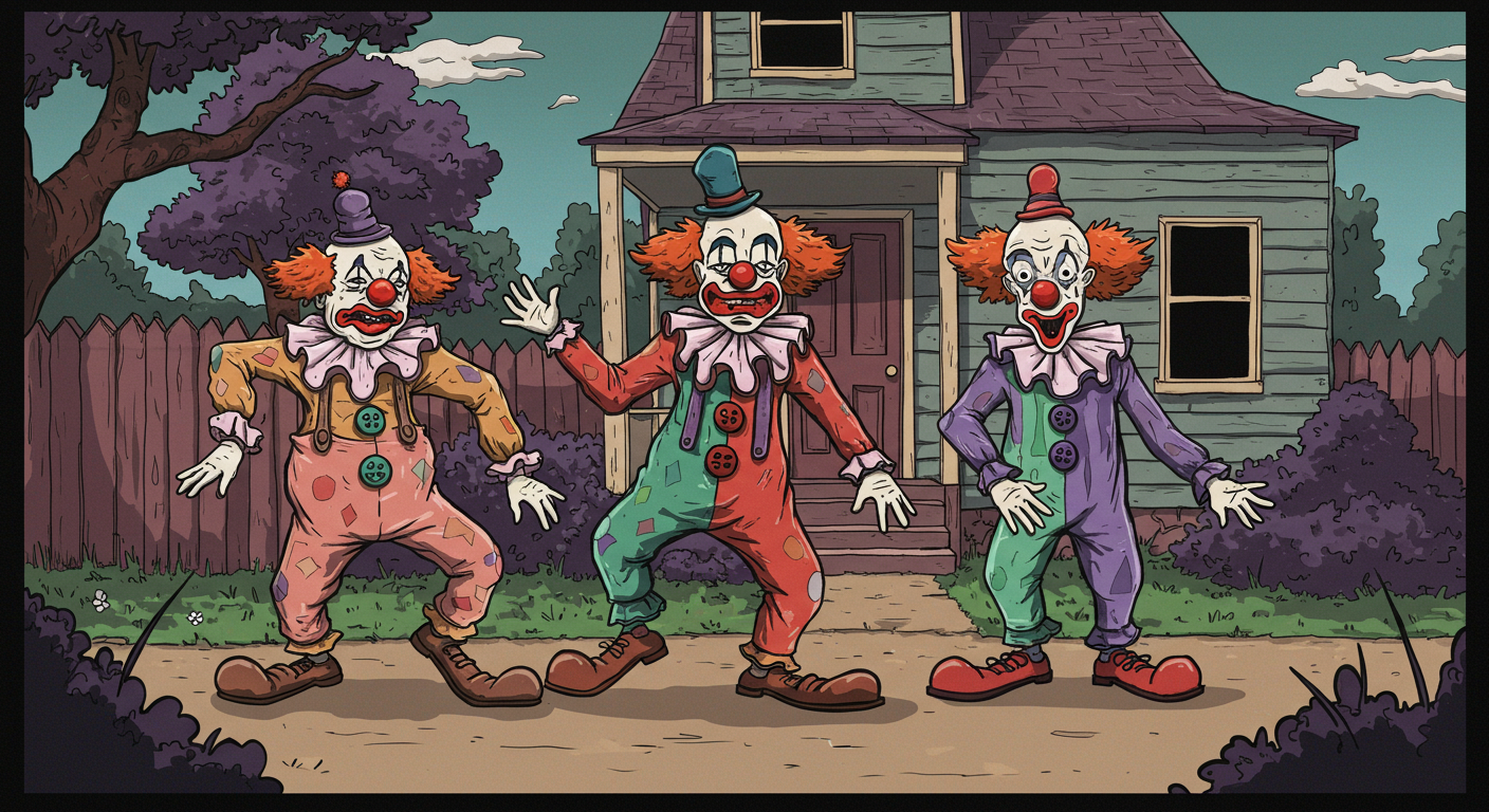 dumb clowns